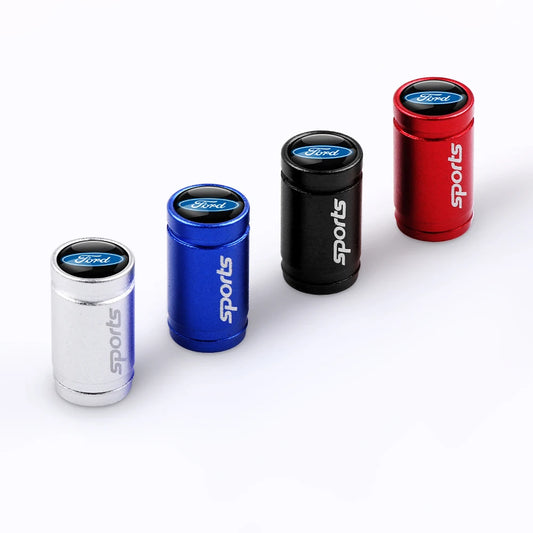 4PCS Tyre Valve Dust Cap for Ford