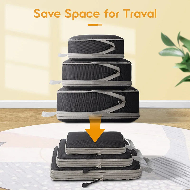 Travel Compression Packing Cubes