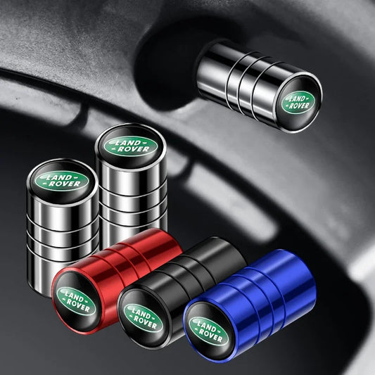 4PCS Tyre Valve Dust Cap for Land Rover