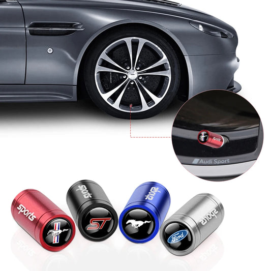 4PCS Tyre Valve Dust Cap for Ford