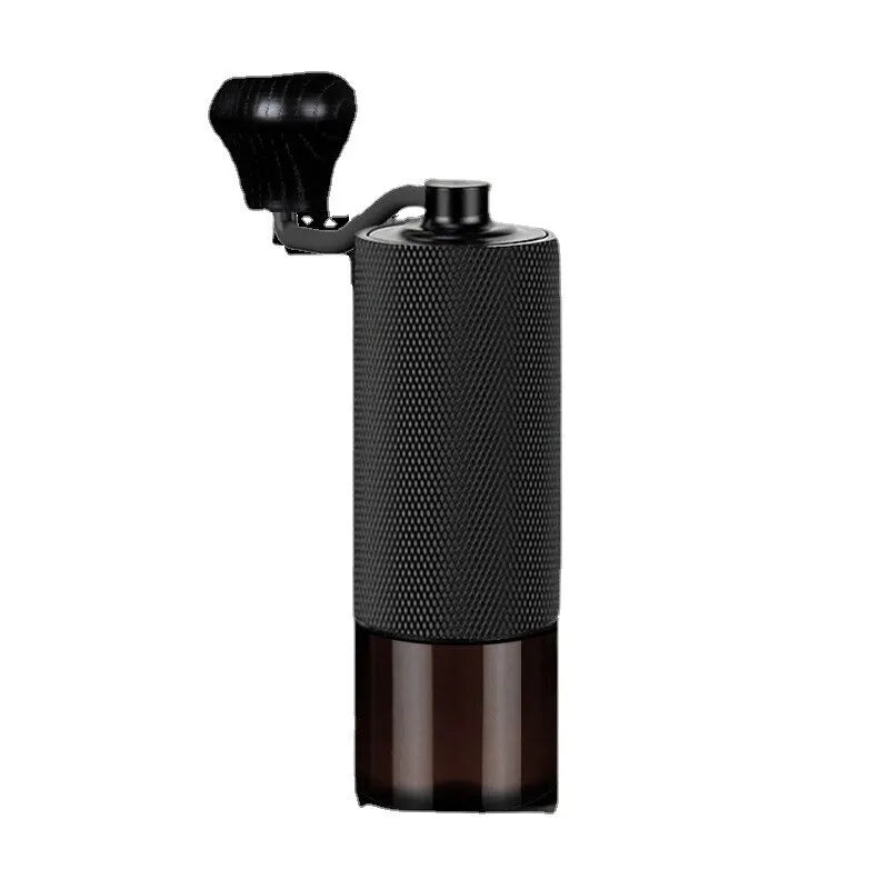 Manual CNC Stainless Steel Professional Double Bearing Adjustable Hand Coffee Bean Grinder