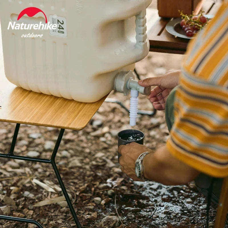 Naturehike Camping PE Food Grade Water Storage Bucket 12-18L With Faucet