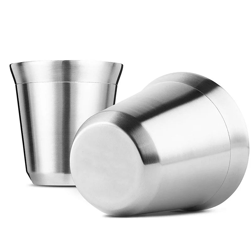 Stainless Steel Double Walled Vacuum Insulated Heat Resistant Unbreakable Coffee Cups