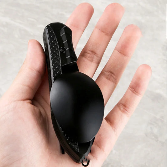 3-in-1 Foldable knife, fork and spoon.