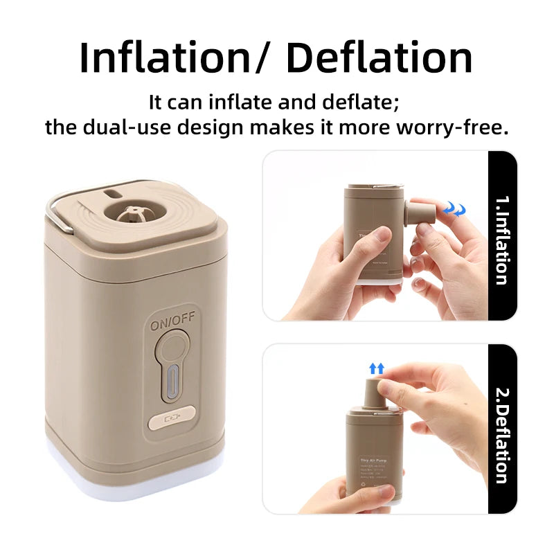 Multi-use Inflation and Deflation pump.