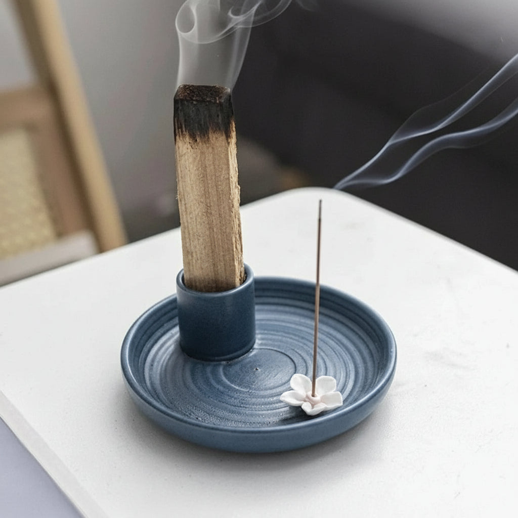 Elegant Ceramic Incense Burner