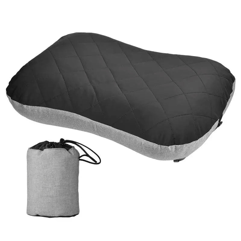 Ultralight Inflatable Travel Pillow For Neck & Lumbar Support