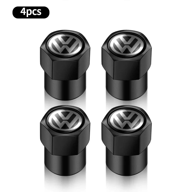 4PCS Tyre Valve Dust Cap for VW