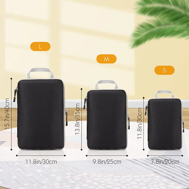 Travel Compression Packing Cubes