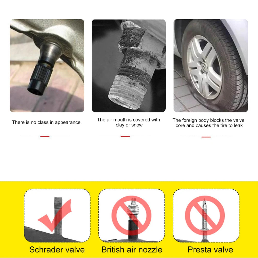 Union Jack Design Tire Valve Dust Cap