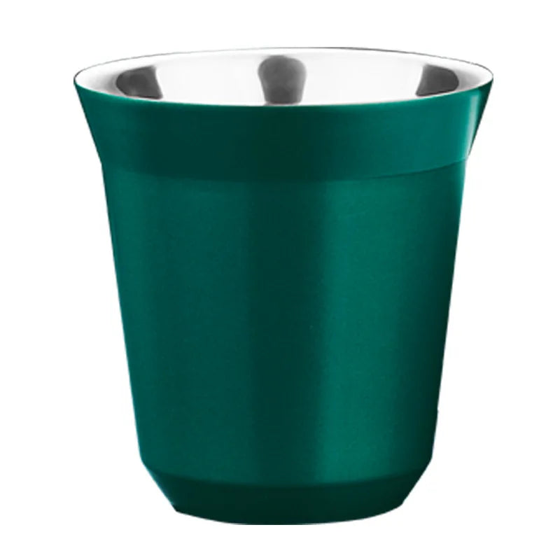 Stainless Steel Double Walled Vacuum Insulated Heat Resistant Unbreakable Coffee Cups