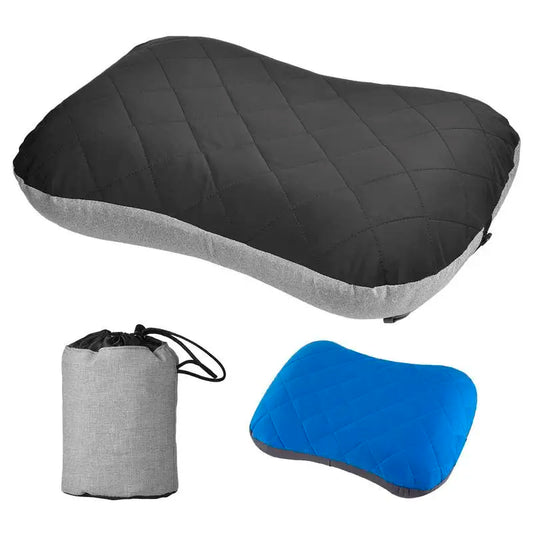 Ultralight Inflatable Travel Pillow For Neck & Lumbar Support