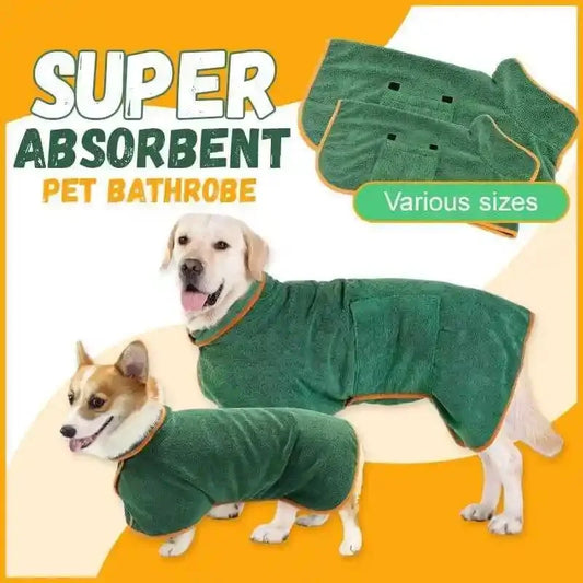Luxurious Pet Bathrobe