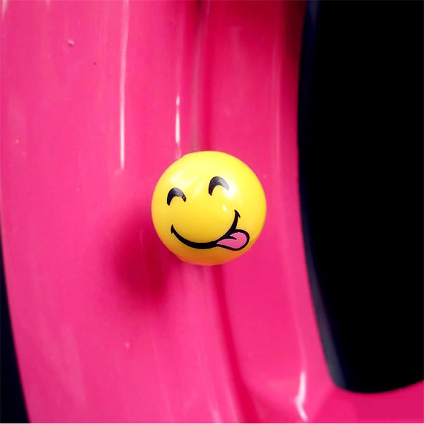 Emoji 4pcs Tyre Valve Dust Cap