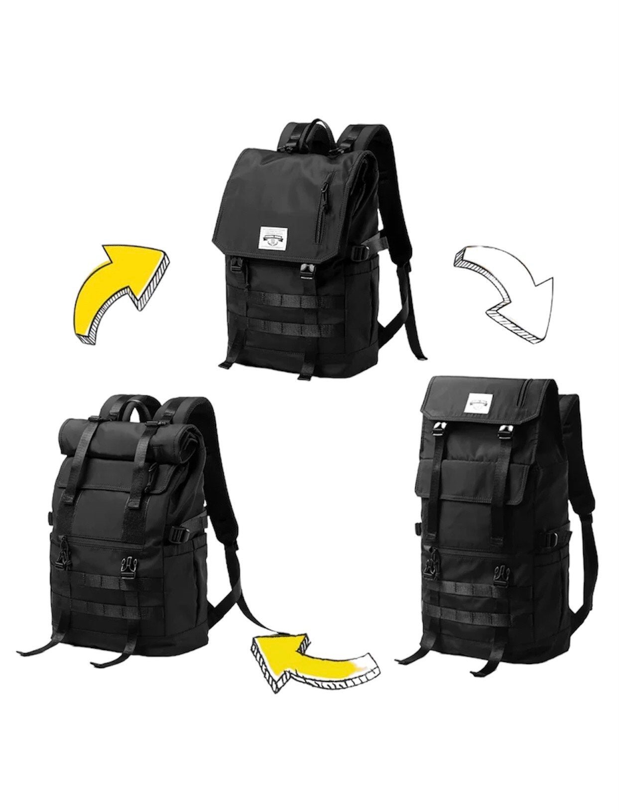 3 in 1 Convertible Travel Backpack