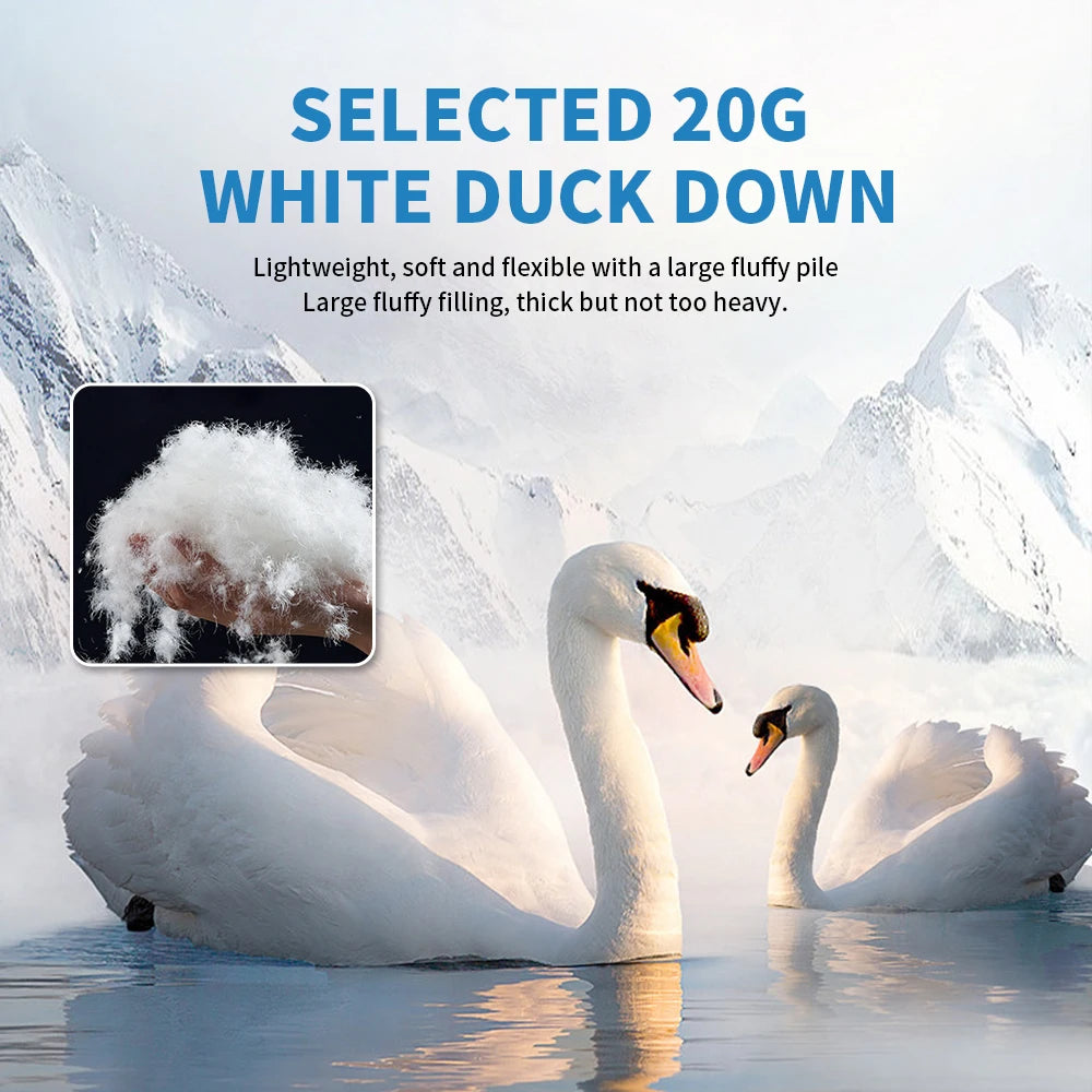 Naturehike 90% White Goose Down Shoe Covers