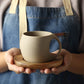 Ceramic Coffee Cup and Saucer- 220ml