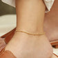 Minimalist Bead Anklet