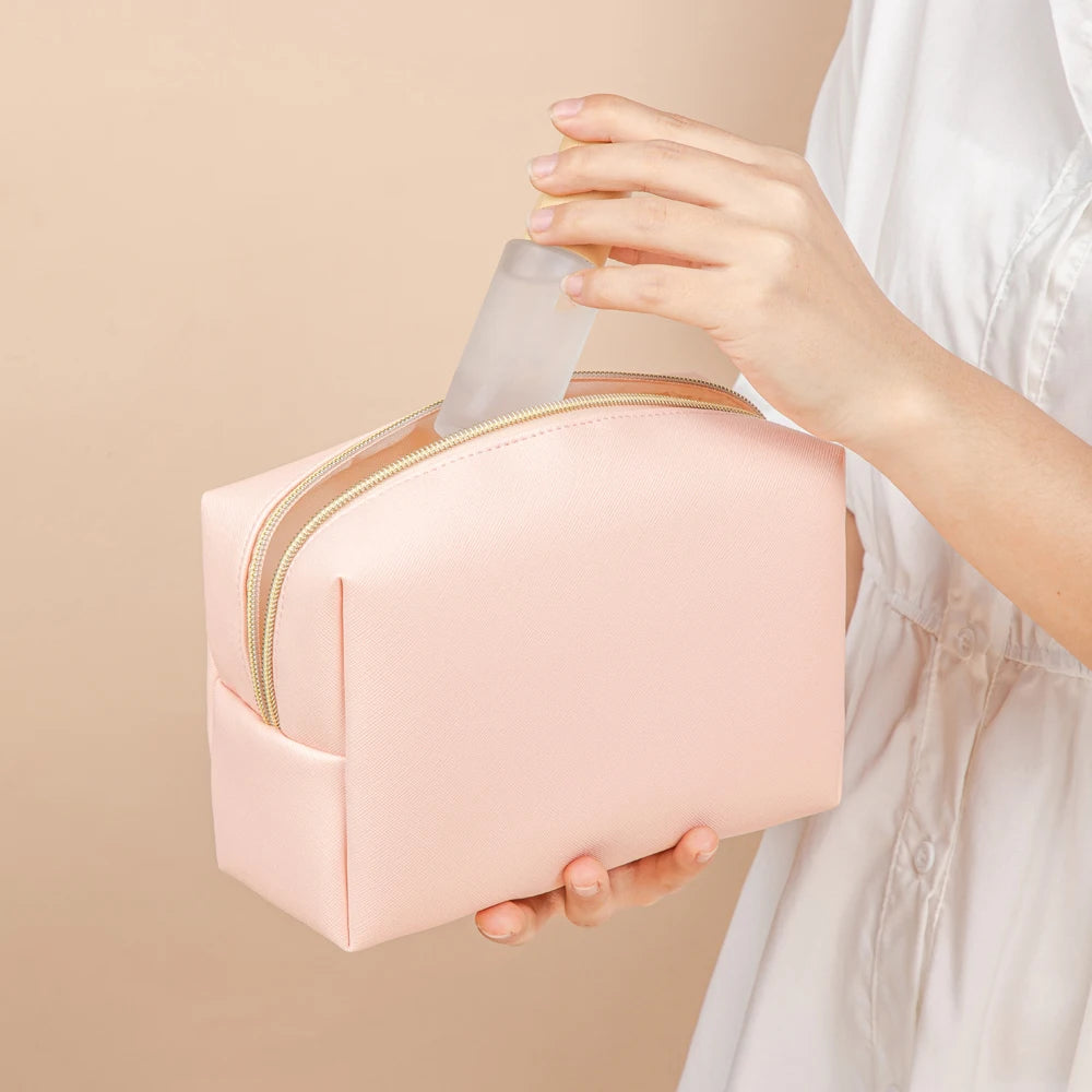 Women's waterproof cosmetics bag