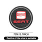 Seat- Anti Slip, anti-noise coaster