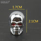Skull Design 4pcs Tyre Valve Dust Cap