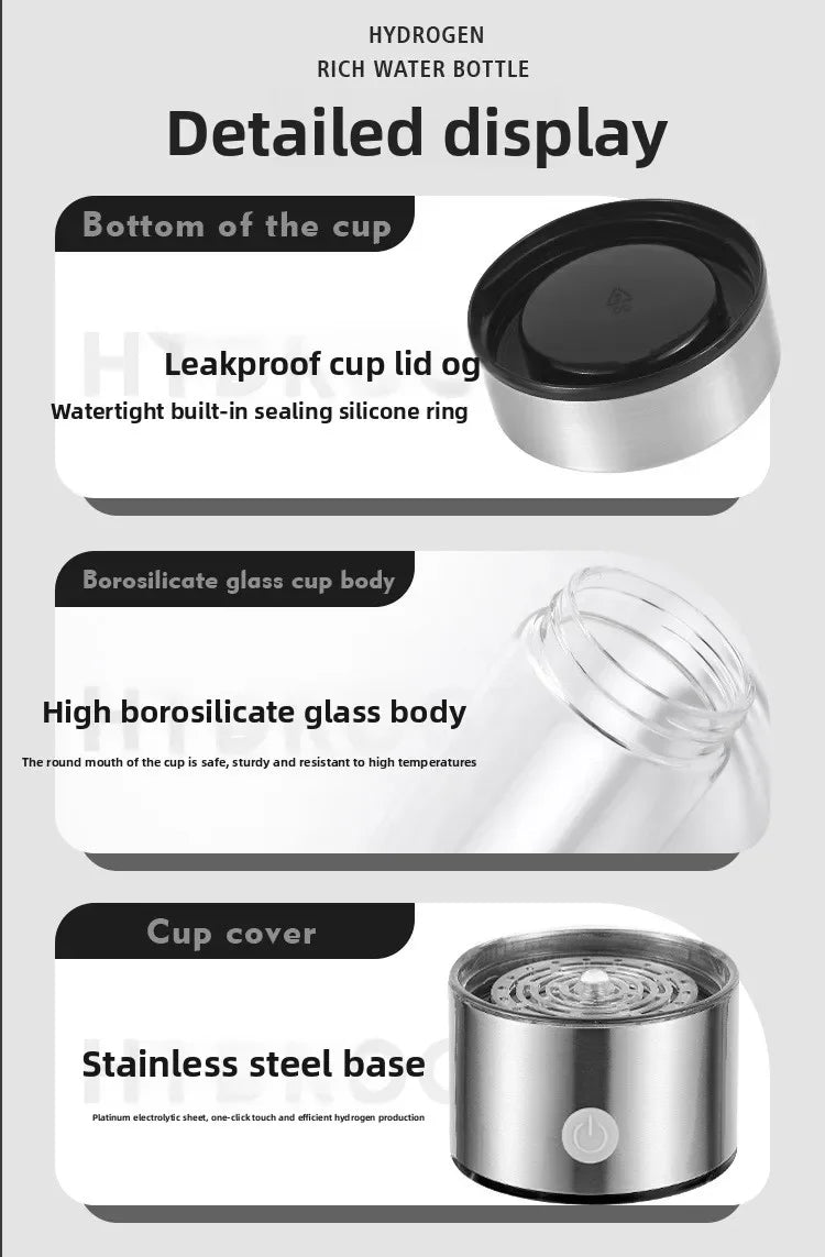 Premium WaterWell™ Hydrogen Bottle