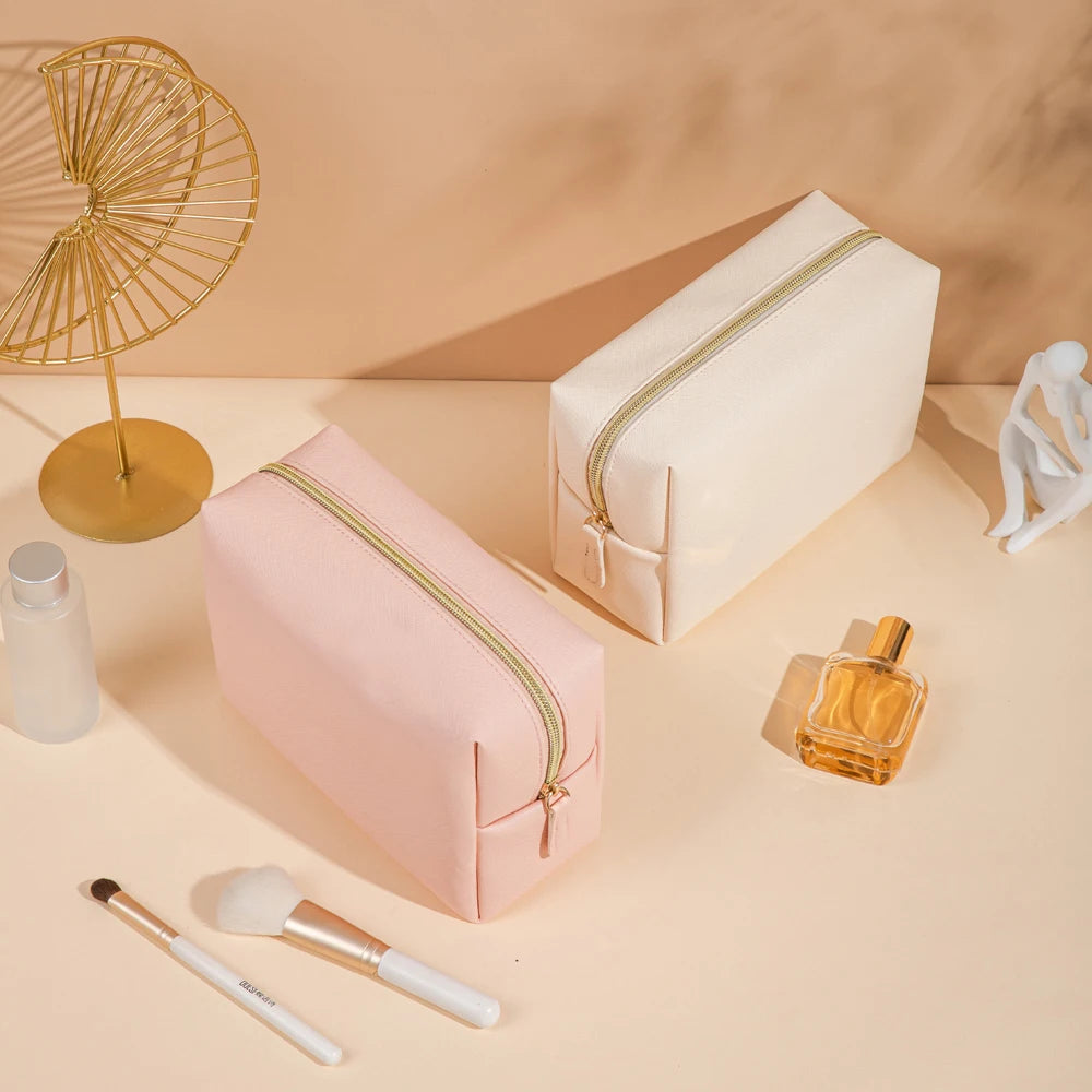 Women's waterproof cosmetics bag