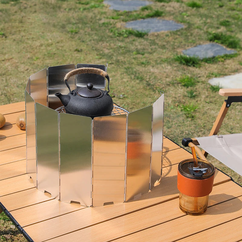 Camping Burner Windshield