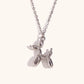 Balloon Dog PVD Pendant Necklace