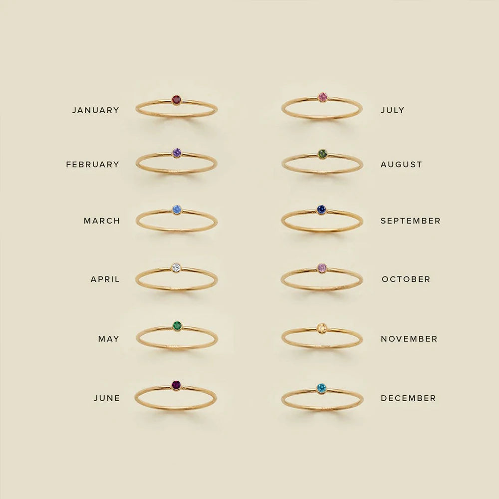 Birthstone Ring