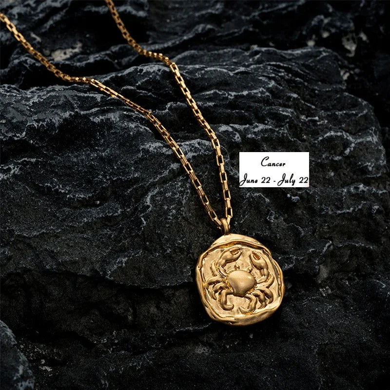 Zodiac Pendant Necklace