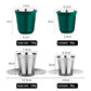 Stainless Steel Double Walled Vacuum Insulated Heat Resistant Unbreakable Coffee Cups