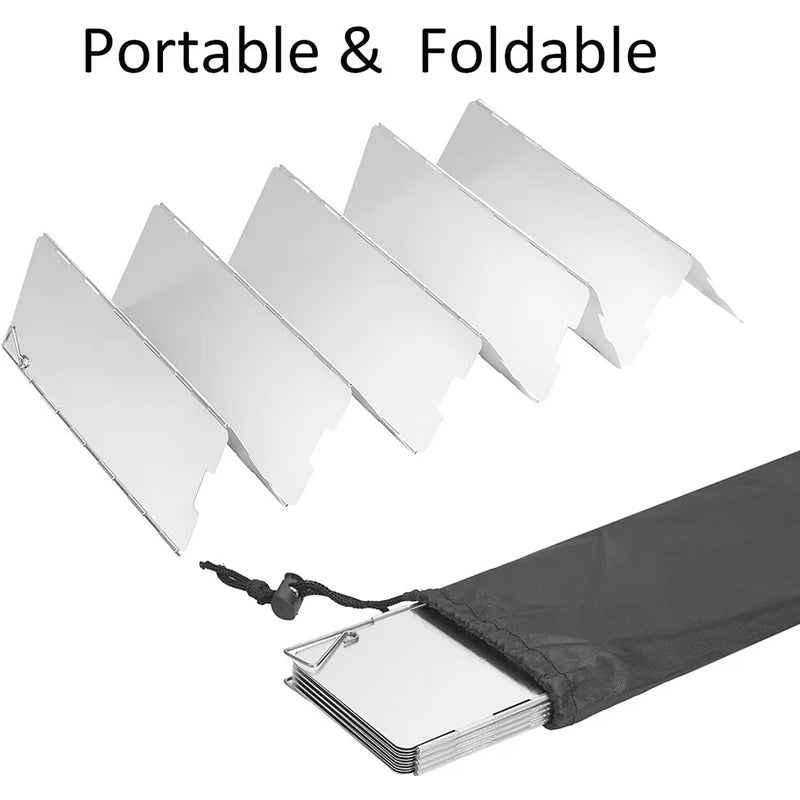 Camping Burner Windshield