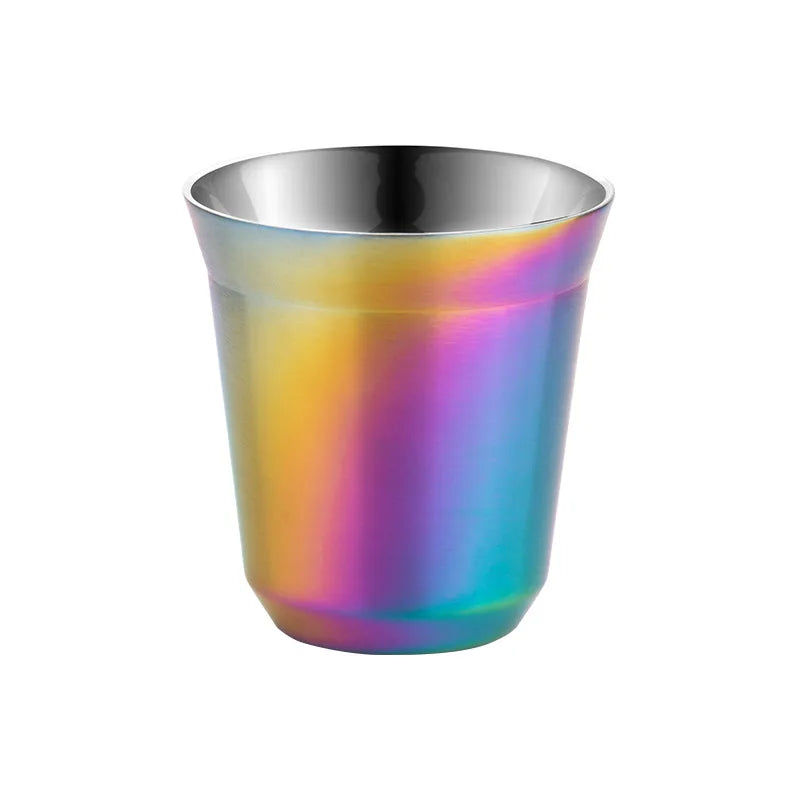 Stainless Steel Double Walled Vacuum Insulated Heat Resistant Unbreakable Coffee Cups