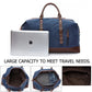 Canvas Leather Weekend Bag