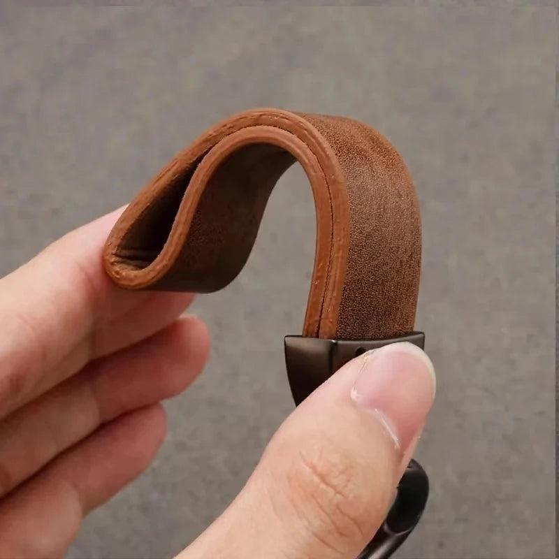 High Grade Leather Keychain for VW