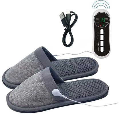 EMS Foot Circulation Massager – Electric Pulse Therapy Slippers