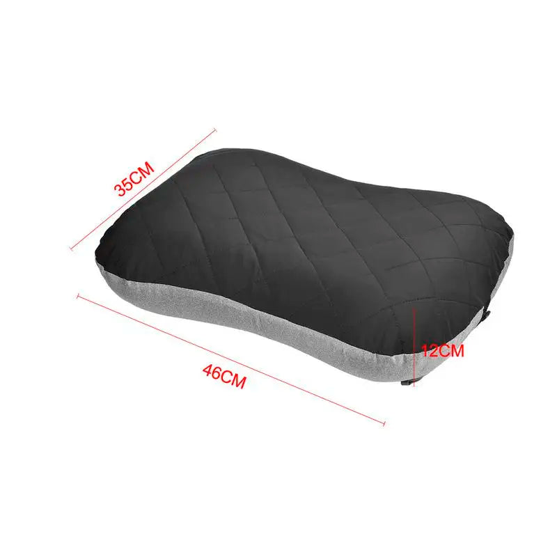 Ultralight Inflatable Travel Pillow For Neck & Lumbar Support