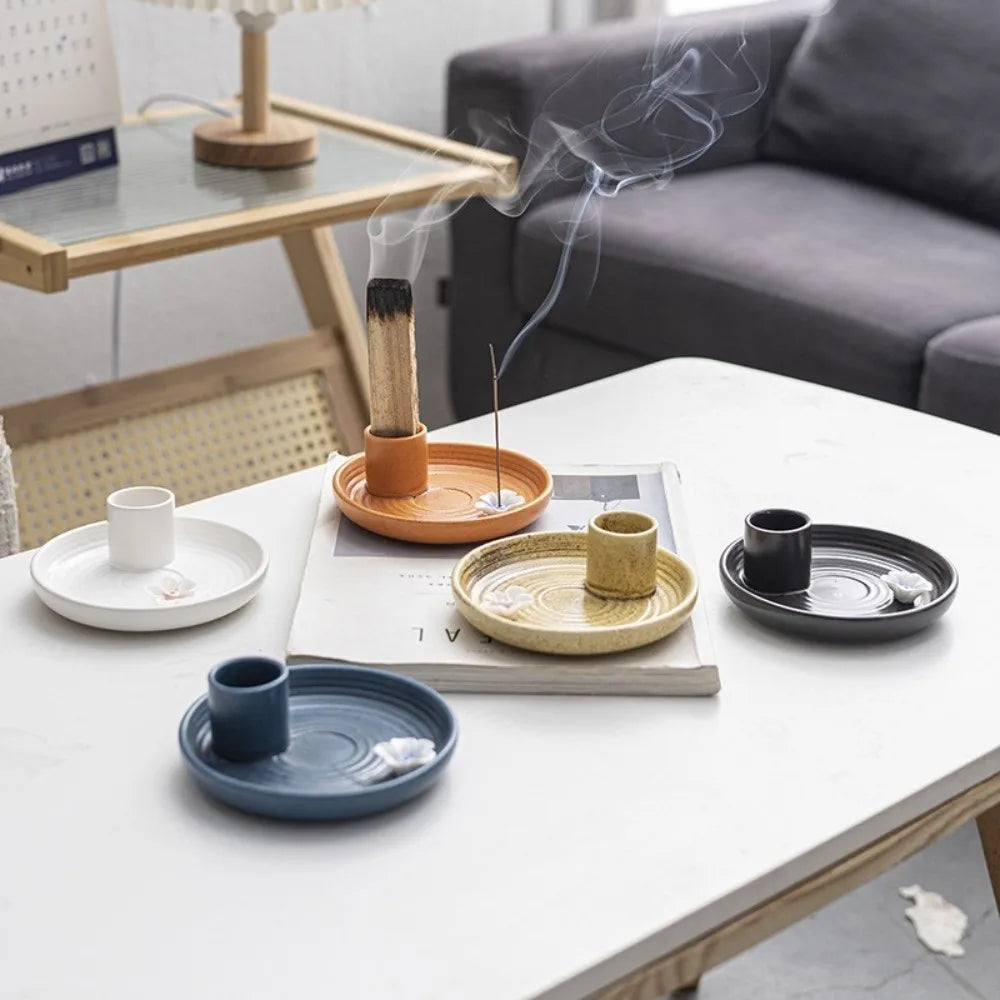 Elegant Ceramic Incense Burner