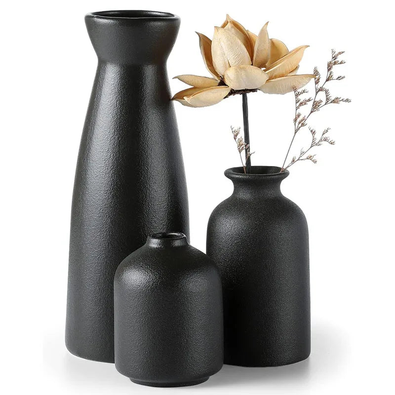 Ceramic Vases - 3 pc set