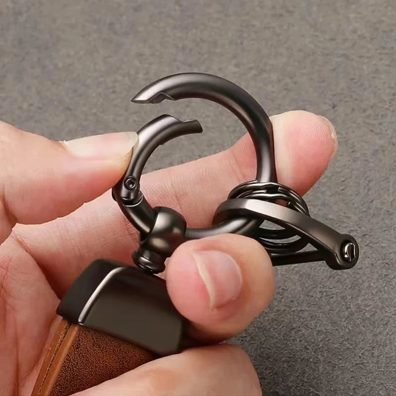 High Grade Leather Keychain for VW