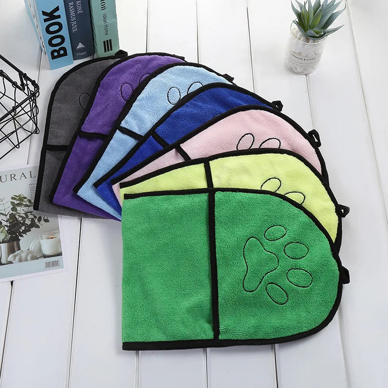 Quick Dry Dog Towel Mitts