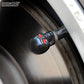 Skull Design 4pcs Tyre Valve Dust Cap