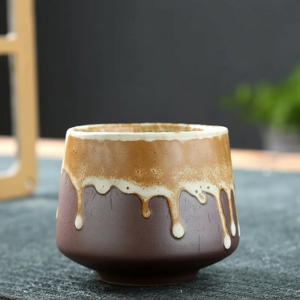 Handcrafted Artisan Ceramic Cups, 200ml
