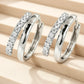 Diamond Huggie Hoop Earrings | Gold & White Gold 18k Plated 1.2mm Moissanite