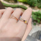 Natural Gemstone Rings 925 Sterling Silver Gold Vermeil