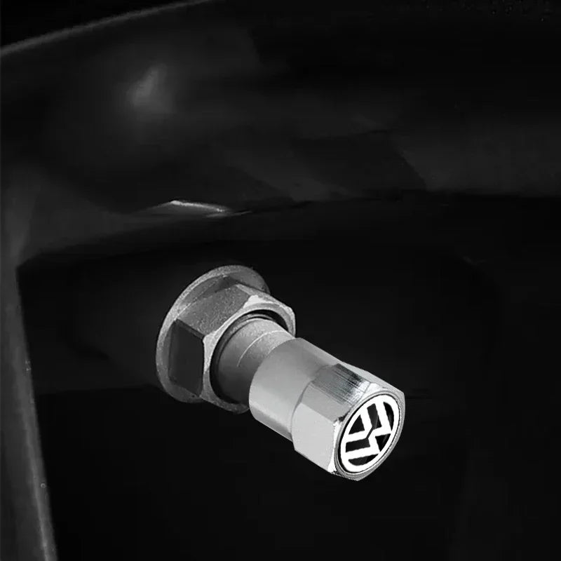 4PCS Tyre Valve Dust Cap for VW
