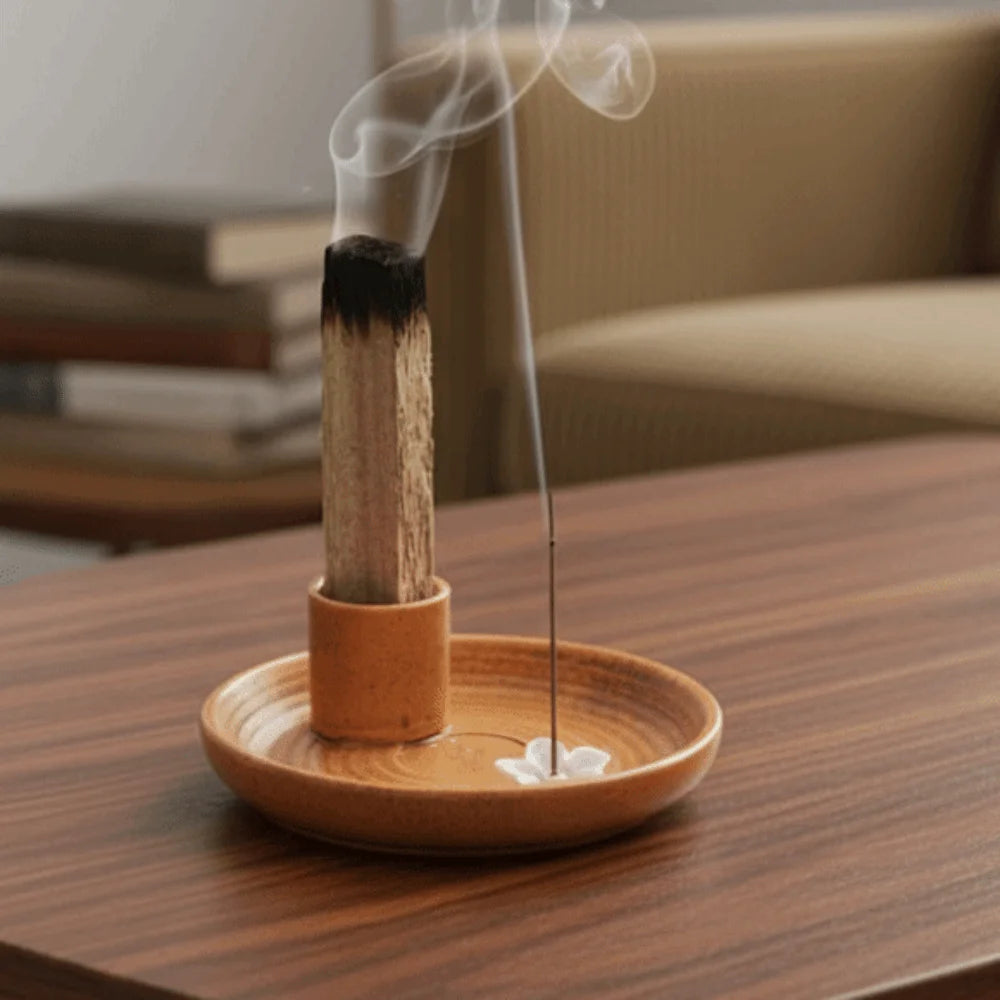Elegant Ceramic Incense Burner
