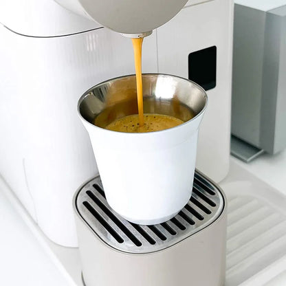 Stainless Steel Double Walled Vacuum Insulated Heat Resistant Unbreakable Coffee Cups