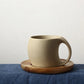 Ceramic Coffee Cup and Saucer- 220ml